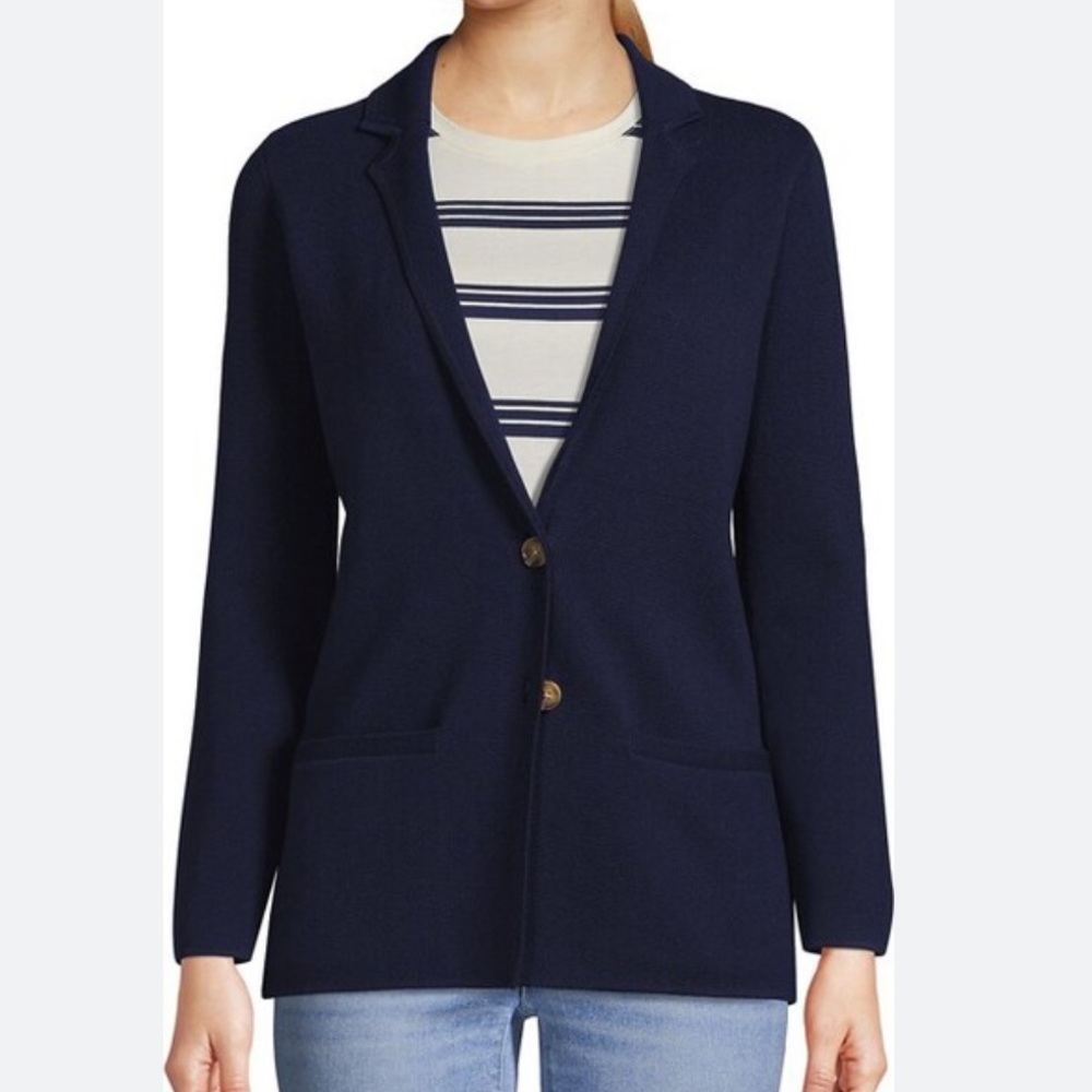 Sweater Blazer Navy